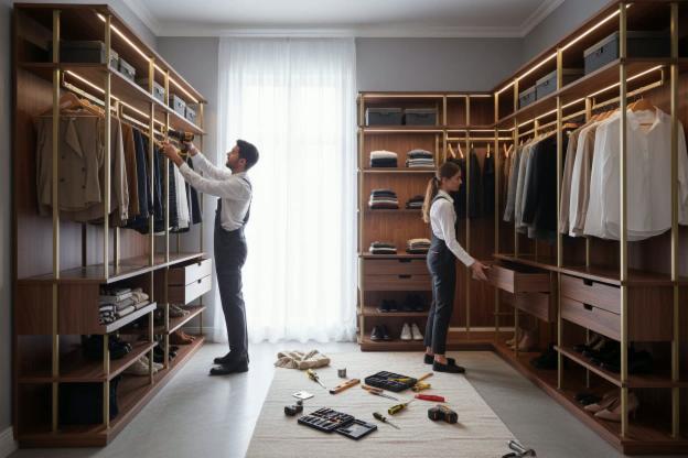 Quanto costa installare organizzatori per armadio?