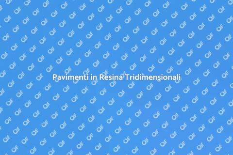 Resa Effetto Tridimensionale Pavimenti