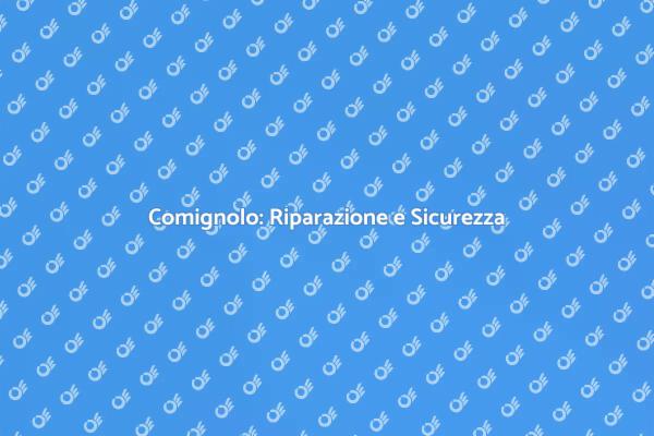 Comignolo: Manutenzione e Sicurezza Essenziale