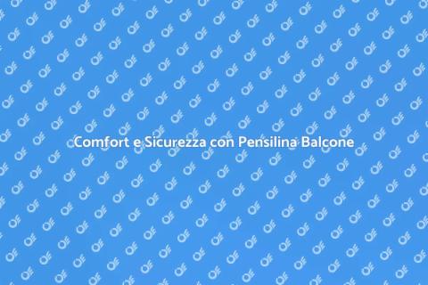 Pensilina per Balconi con Parapetto