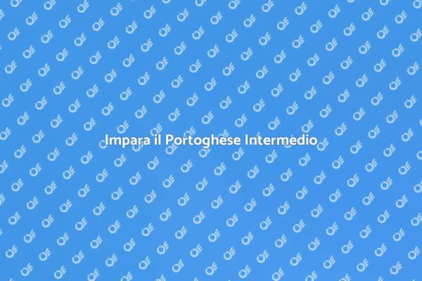Corso Intermedio di Portoghese