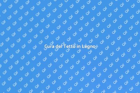 Manutenzione Tetto in Legno