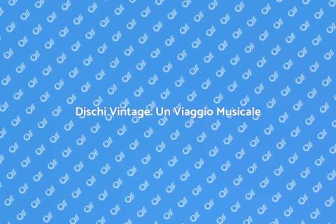Collezione Vintage di Dischi