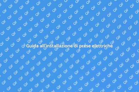 Installare una presa elettrica facile