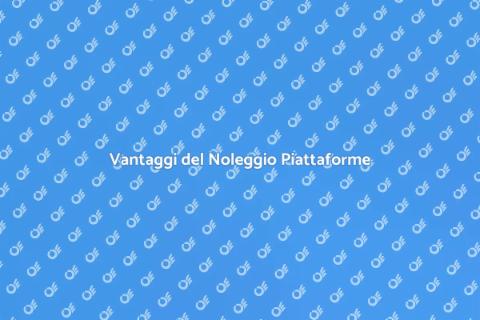 Noleggiare una Piattaforma con Ernesto.it