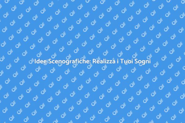 Trasforma le Tue Idee in Scenari