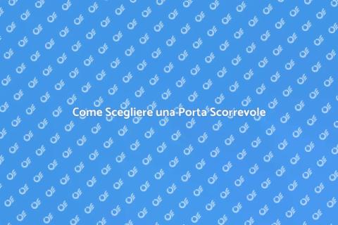 Porta Scorrevole per Interni: Guida