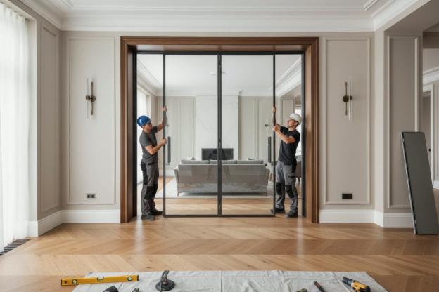 Quanto costa installare una porta con doppi vetri?