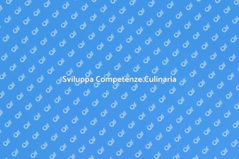 Competenze per Insegnamento Culinario