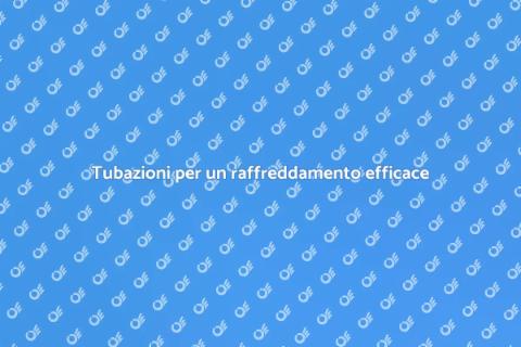 Installazione tubi raffreddamento