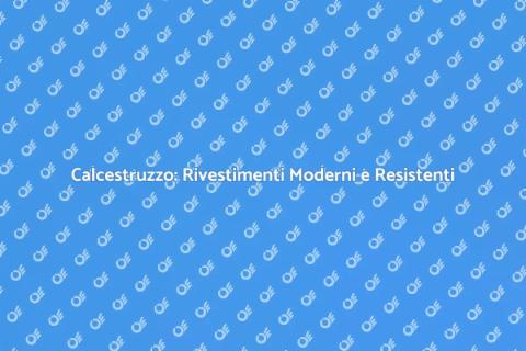 Rivestimento in Calcestruzzo per Casa
