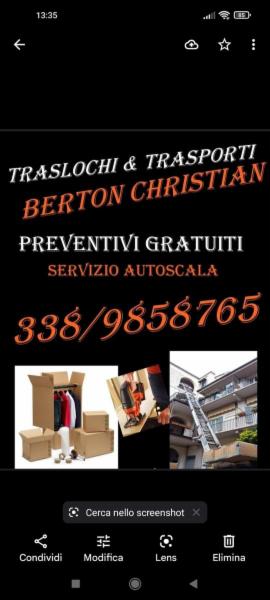 BERTON CHRISTIAN traslochi e trasporti - Foto 8