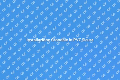 Correzione Grondaie in PVC per Casa