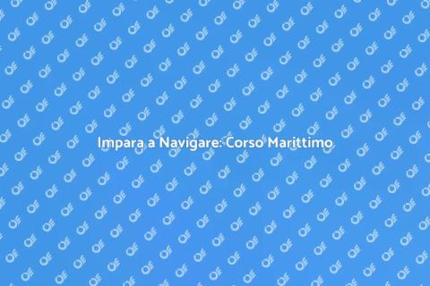 Corso di Navigazione Marittima
