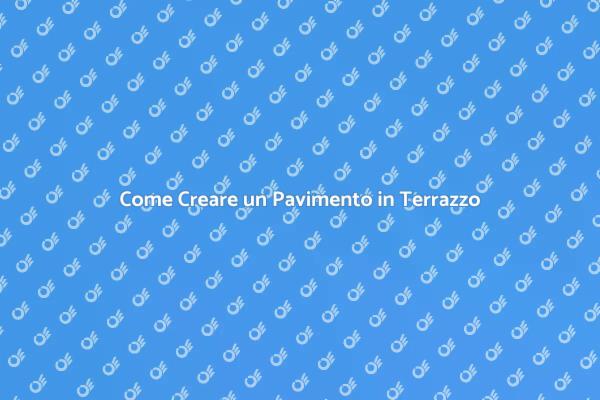 L'Arte del Pavimento in Terrazzo