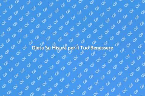 Programma Dietologico Personalizzato