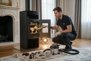 effettuare la pulizia e manutenzione di stufe a pellet: Da €50