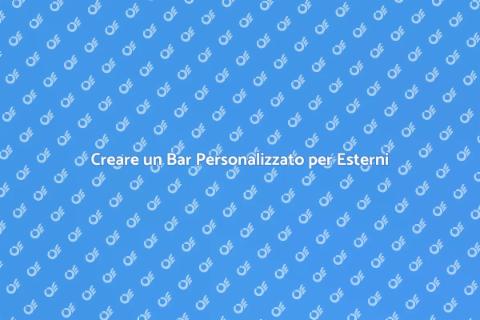 Progettazione Bar Personalizzato Outdoor