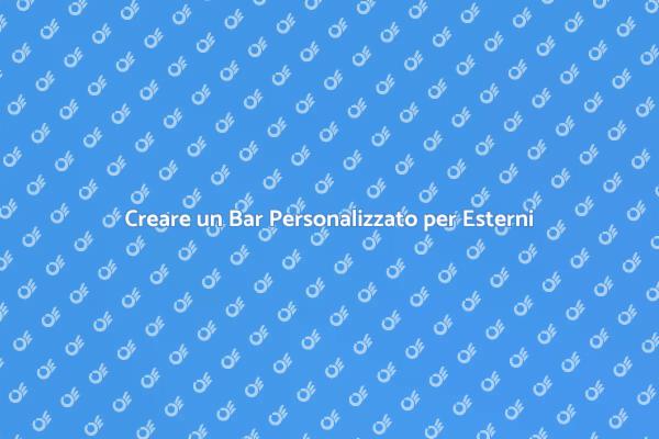 Il Tuo Bar per Barbecue Personalizzato