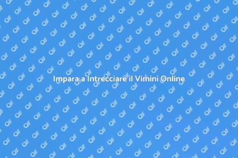 Corso Online di Intreccio di Vimini
