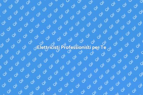 Servizio Elettrico Affidabile e Veloce