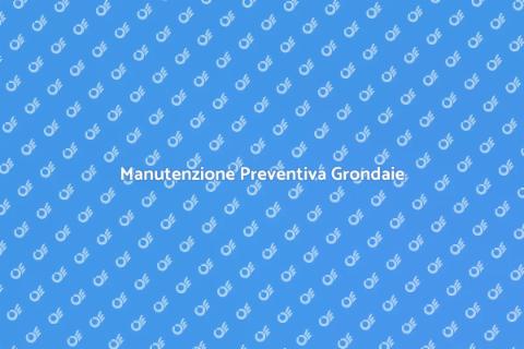 Manutenzione Canali di Gronda