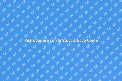 Stuccatura Parete Esterna: Guida Pratica