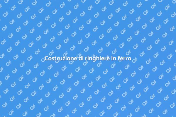 Ringhiere in ferro: sicurezza e stile