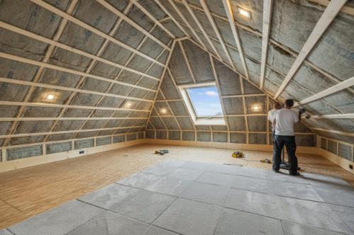 rivestire e isolare un loft