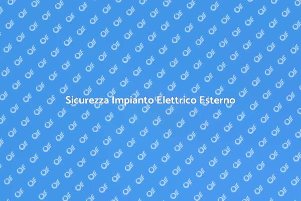 Controllo Sicurezza Impianto Elettrico