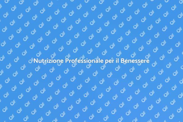Nutrizione: La Chiave del Benessere