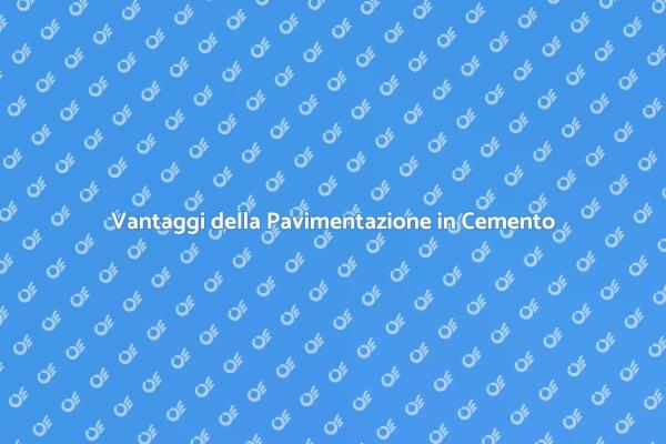 Pavimentazione Esterni: Cemento e Design