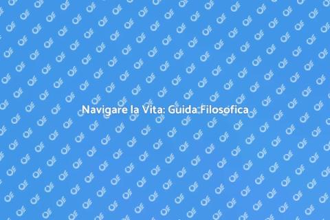 Guida Filosofica Individuale per Te