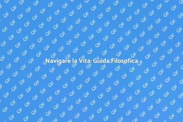 Trova Chiarezza con una Guida Filosofica