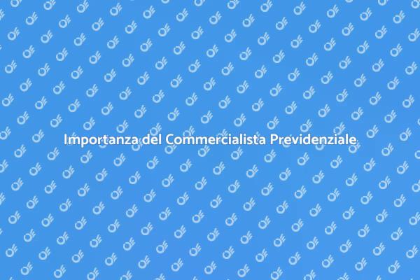 Il Tuo Commercialista per la Previdenza