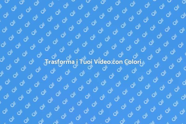 L'Arte dei Colori nella Videoproduzione