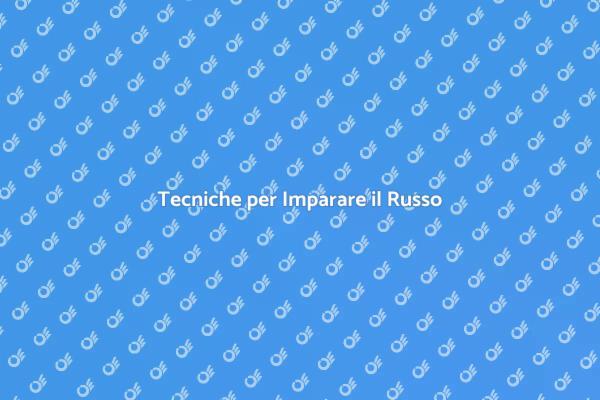 Impara il Russo in Modo Efficace
