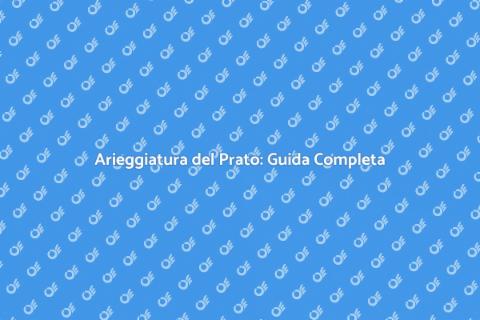 Arieggiare il Prato per un Giardino Sano