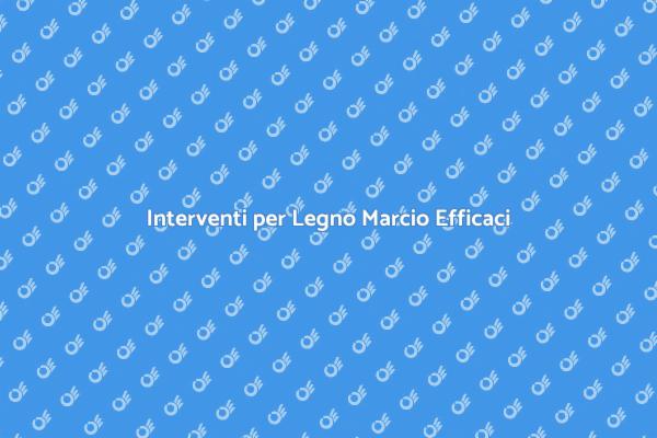 Salva le Tue Strutture in Legno