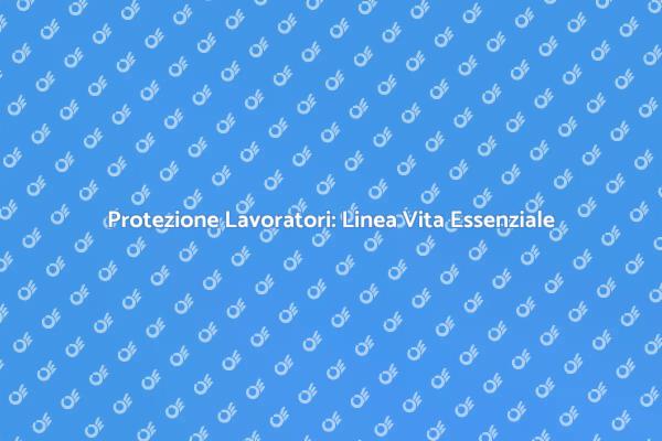 Linea Vita: Sicurezza nei Lavori in Quota