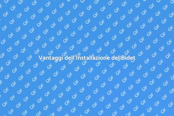 Installare un Bidet: Un Vantaggio Essenziale