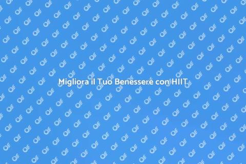 Allenamento Alta Intensità per Benessere