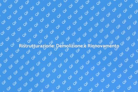 Demolizione Centro Ricreazione Obsoleto