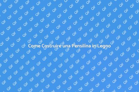 Pensilina in Legno con Fioriere