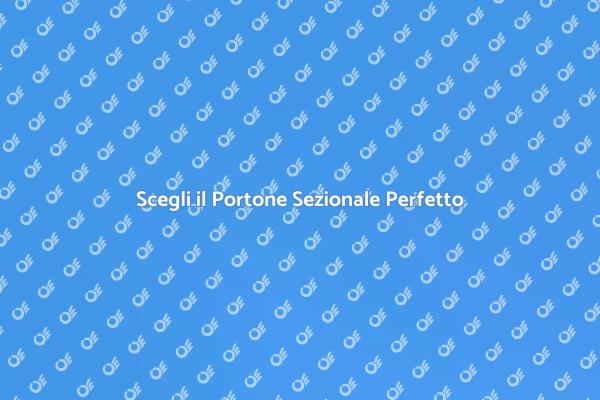 La Soluzione Ideale per il Tuo Garage