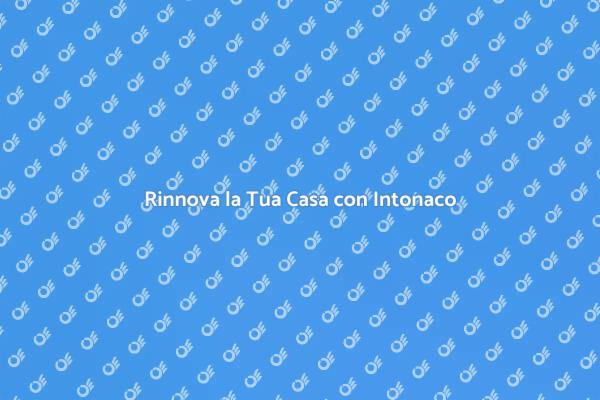 Ristrutturazione Intonaco: Trasforma i Tuoi Spazi