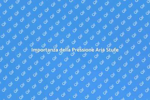 Controllo Pressione Aria Stufe a Pellet