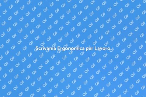 Scrivania con Supporto per Computer