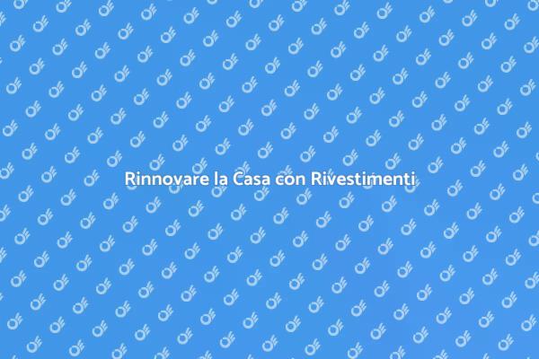 Ristrutturazione: Rivestimenti in Metallo