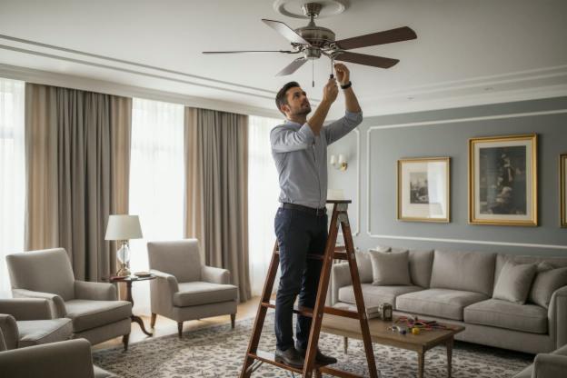 Quanto costa riparare la ventola a soffitto?